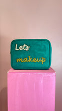 Load image into Gallery viewer, Let’s makeup pouch
